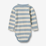 Wheat Main Body L/S Freddie Body 9420 calm blue stripe