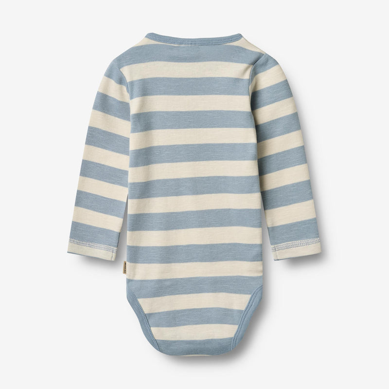 Wheat Main Body L/S Freddie Body 9420 calm blue stripe