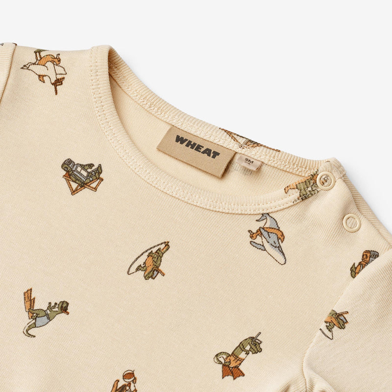 Wheat Main Body L/S Freddie Body 9413 beach friends