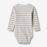 Wheat Main Body L/S Freddie Underwear/Bodies 4031 light blue stripe