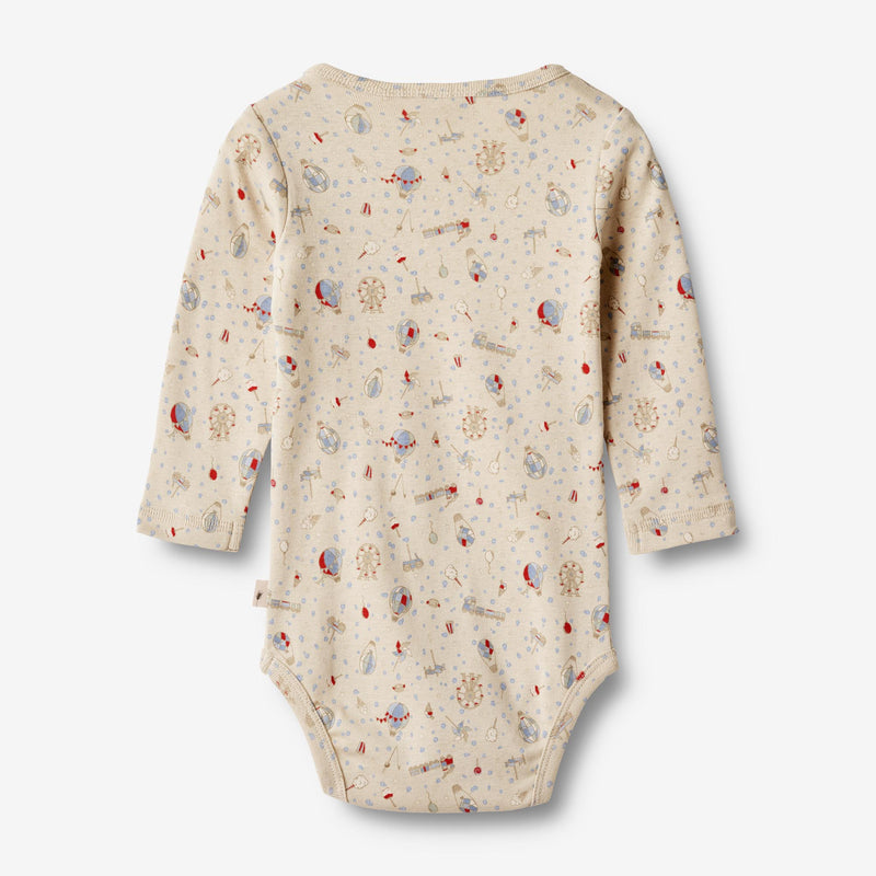Wheat Main Body L/S Freddie Underwear/Bodies 9213 fun park