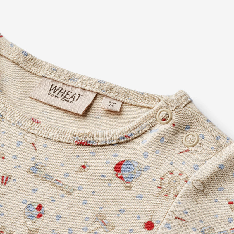 Wheat Main Body L/S Freddie Underwear/Bodies 9213 fun park