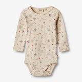 Wheat Main Body L/S Freddie Underwear/Bodies 9213 fun park