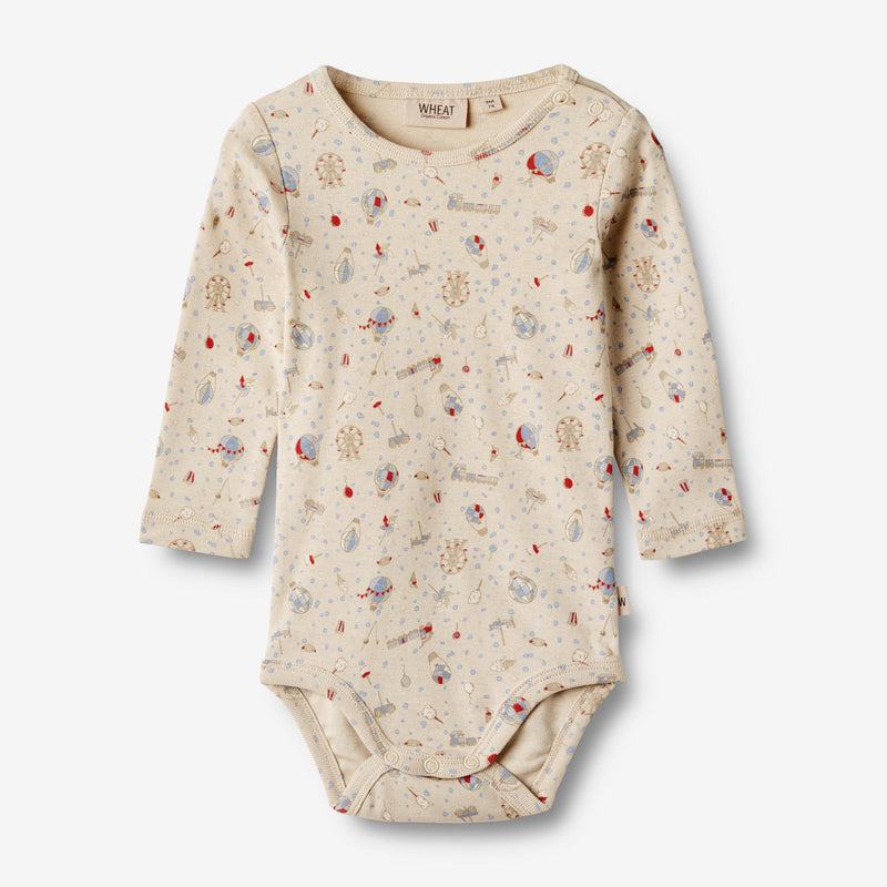 Wheat Main Body L/S Freddie Underwear/Bodies 9213 fun park