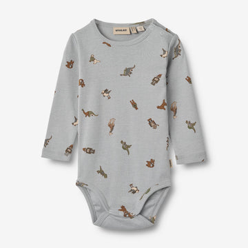Wheat Main Body L/S Freddie | Baby Underwear/Bodies 1210 fantasy friends