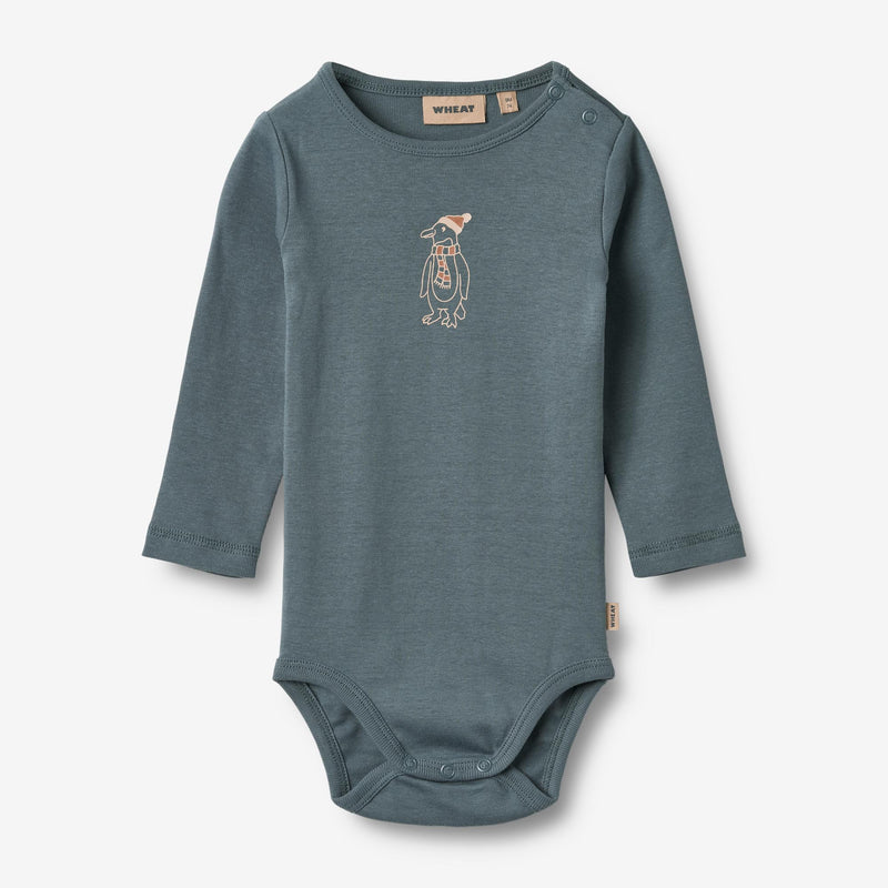 Wheat Main Body L/S Leo Underwear/Bodies 1460 stormy weather