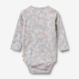 Wheat Main Body L/S Liv Body 2528 powder blue flowers