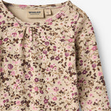 Wheat Main Body L/S Liv Body 9769 soft sand flower wine