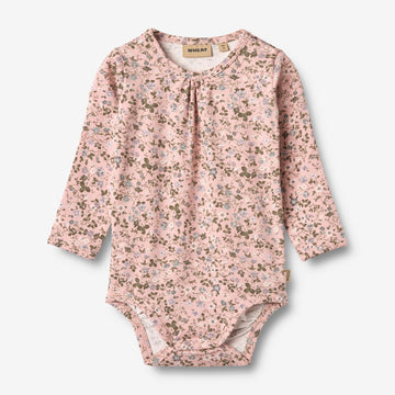 Wheat Main Body L/S Liv Underwear/Bodies 9536 rose powder flowers