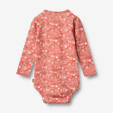 Wheat Main Body L/S Liv Underwear/Bodies 9422 coral flowers
