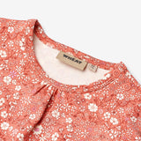 Wheat Main Body L/S Liv Underwear/Bodies 9422 coral flowers