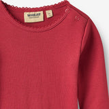 Wheat Main Body L/S Regitze Body 9697 red cherry