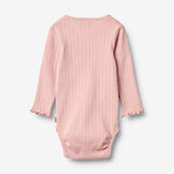 Wheat Main Body L/S Regitze Underwear/Bodies 9437 rose sprinkle