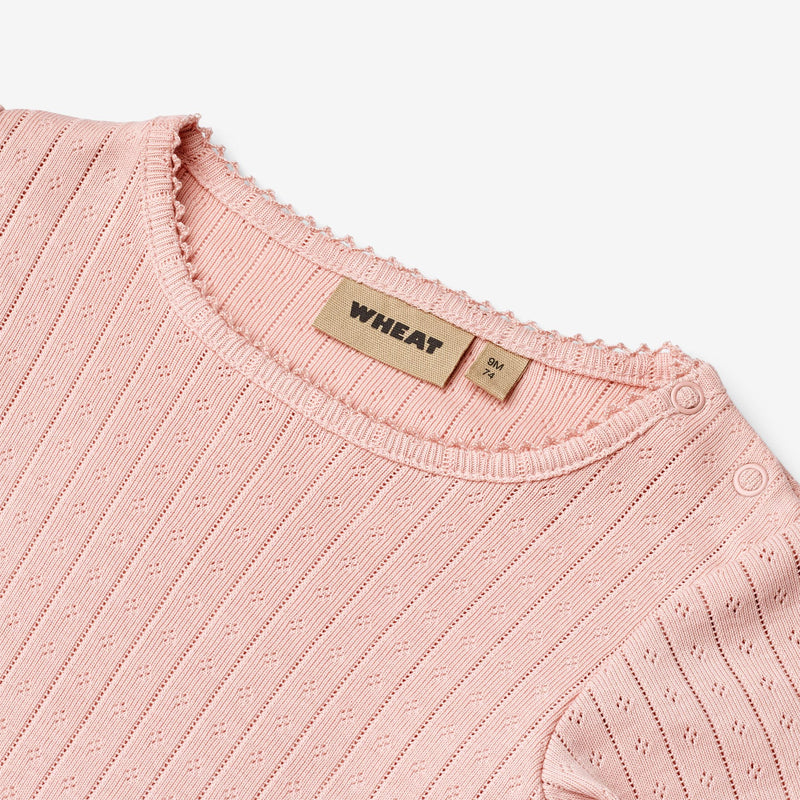 Wheat Main Body L/S Regitze Underwear/Bodies 9437 rose sprinkle