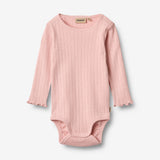 Wheat Main Body L/S Regitze Underwear/Bodies 9437 rose sprinkle
