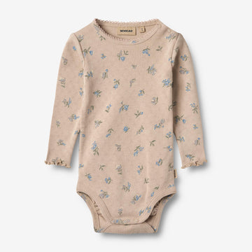Wheat Main Body L/S Regitze Underwear/Bodies 9573 warm sand flowers