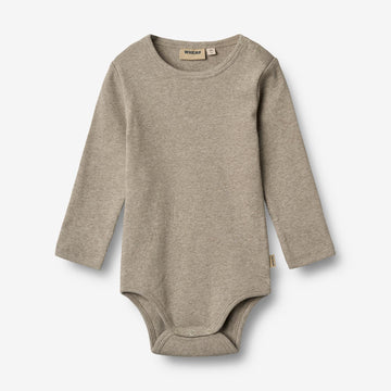 Wheat Main Body L/S Spencer Body 0072 gravel melange