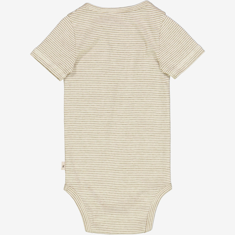 Wheat Body Placket SS Underwear/Bodies 1457 seaweed stripe