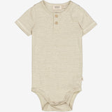 Wheat Main  Body Placket SS Underwear/Bodies 1457 seaweed stripe