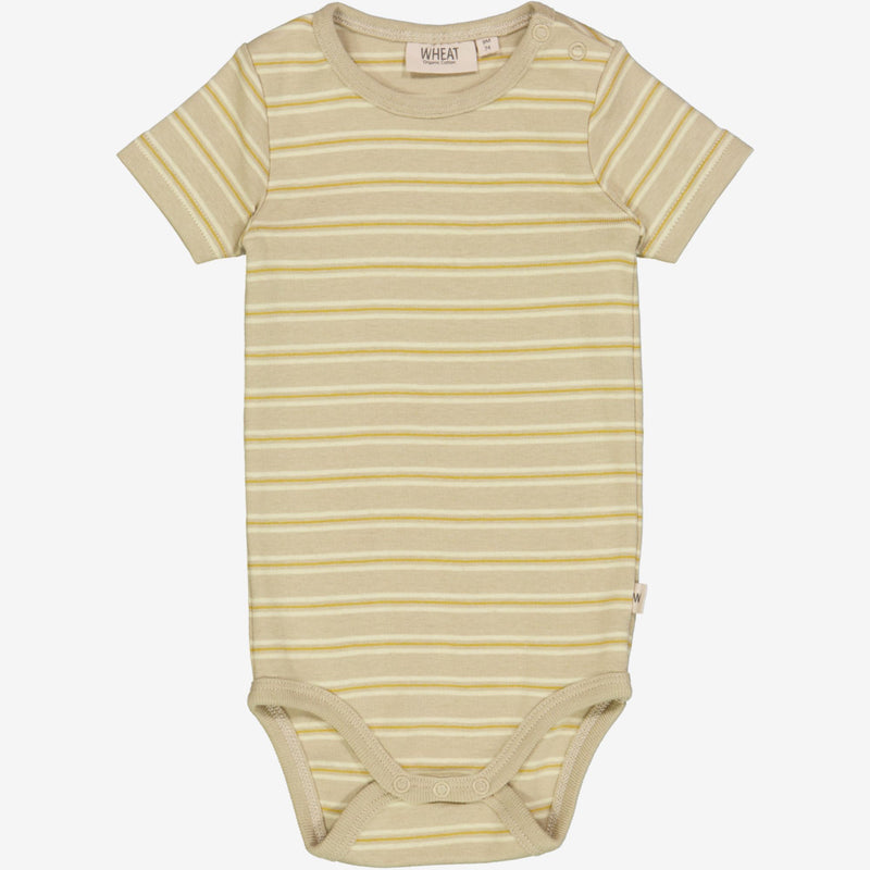 Wheat Body Plain SS Underwear/Bodies 9111 sunny stripe