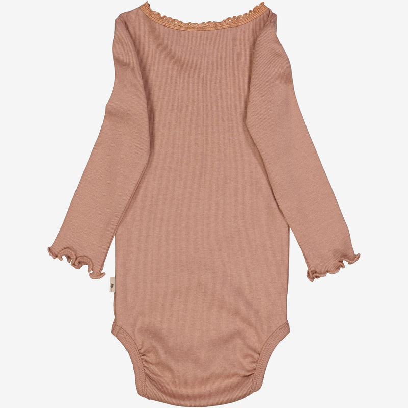 Wheat Main Body Rib Lace LS Underwear/Bodies 2031 rose dawn