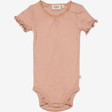 Wheat Main Body Rib Lace SS Underwear/Bodies 2031 rose dawn