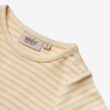 Wheat Main Body S/S Elisa Underwear/Bodies 5002 pale apricot stripe