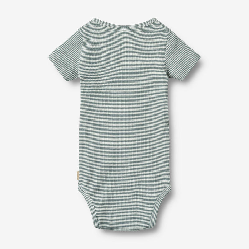 Wheat Main Body S/S Magnus Underwear/Bodies 9442 stormy sea stripe