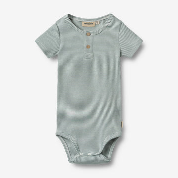 Wheat Main Body S/S Magnus Underwear/Bodies 9442 stormy sea stripe