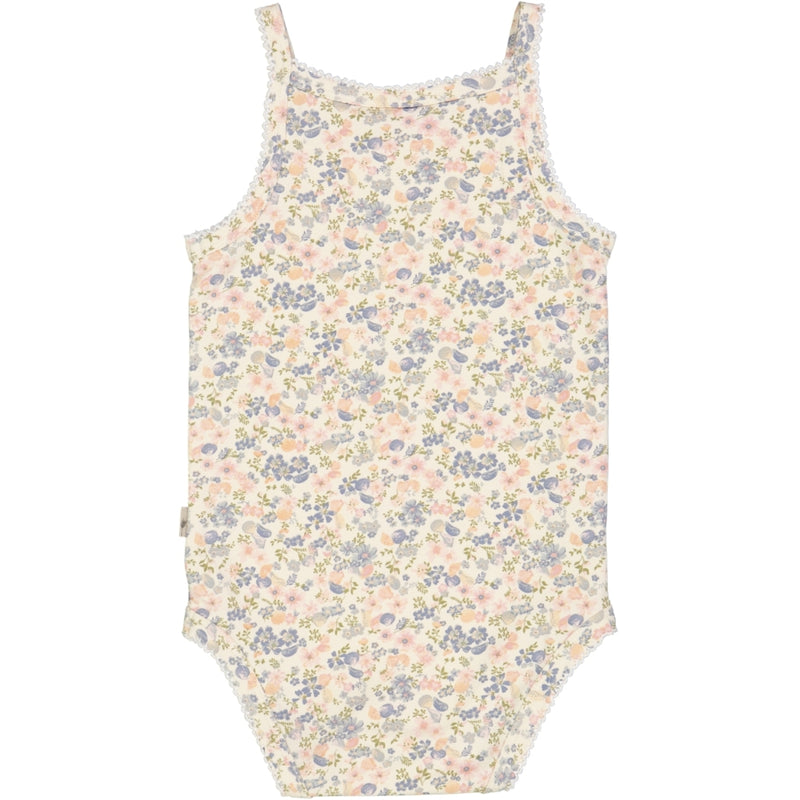 Wheat Body Sleeveless Frill Underwear/Bodies 9054 flowers and seashells