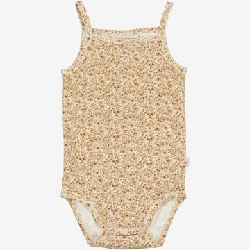 Wheat Main  Body Sleeveless Frill Underwear/Bodies 3130 eggshell flowers