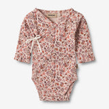 Wheat Main Body Wraparound L/S Chia Underwear/Bodies 1169 pale rose flowers