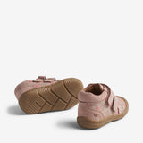 Wheat Footwear Bootie Ivalo Prewalkers 9458 rose white flowers