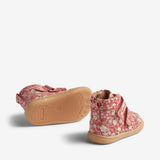 Wheat Footwear Bootie Sixanni Prewalkers 9455 coral white flowers