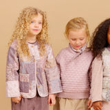 Wheat Main Chunky Knit Pullover Abby Pullover 1354 soft lilac