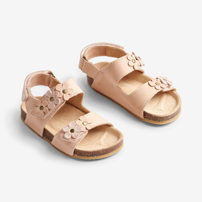 Wheat Footwear Clare Flower Sandal Sandals 9009 beige rose