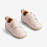 Wheat Footwear Dakota Print Home Shoe | Baby Indoor Shoes 2475 rose flowers