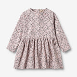 Wheat Main Dress Aima Dress 9559 lilac checked flowers