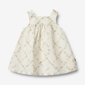 Wheat Main Dress Ayla Dress 9426 ivory checked flowers