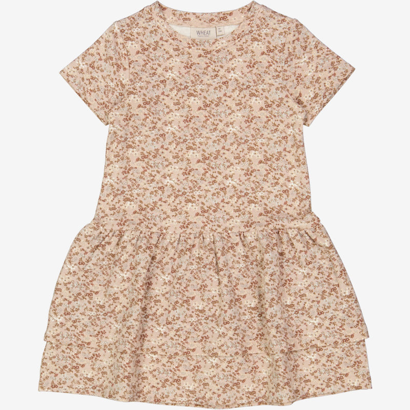 Wheat Main  Dress Johanna Dresses 1359 pale lilac flowers