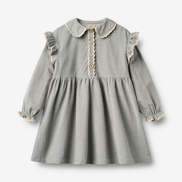 Wheat Main Dress L/S Alissa Dress 1024 slightly blue