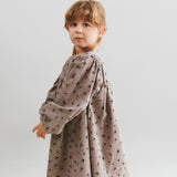 Wheat Main Dress L/S Elvira Dress 9553 dusty purple flower hearts