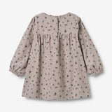 Wheat Main Dress L/S Elvira Dress 9553 dusty purple flower hearts