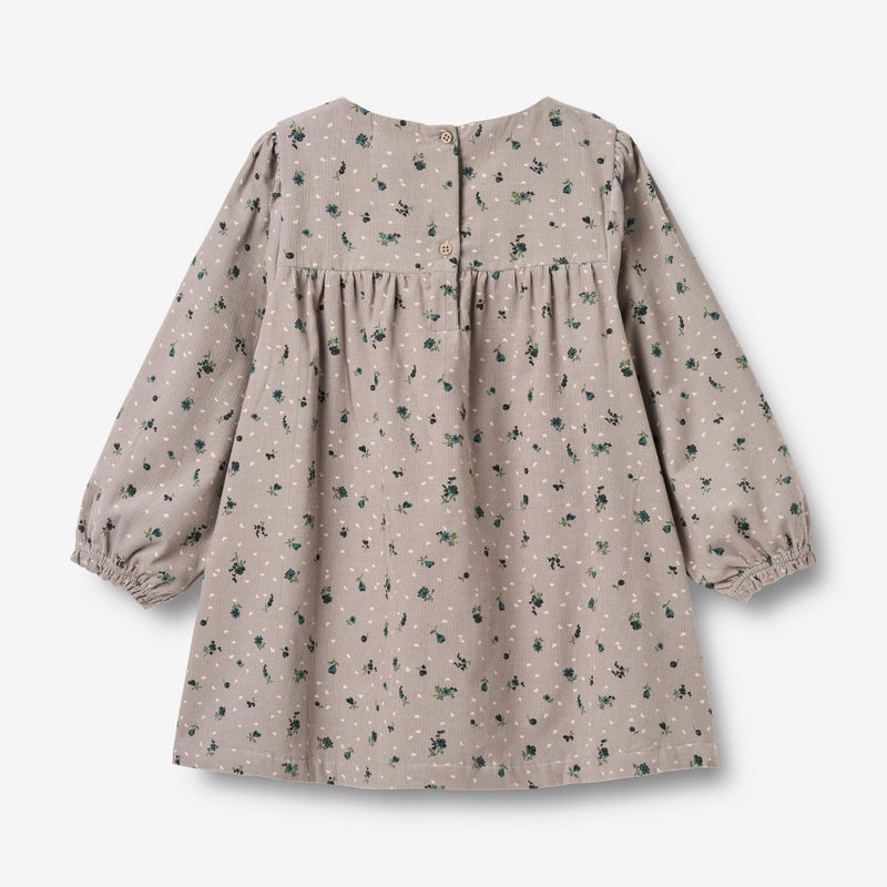 Wheat Main Dress L/S Elvira Dress 9553 dusty purple flower hearts