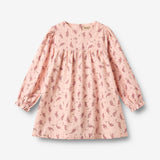 Wheat Main Dress L/S Elvira Dress 9762 dim rose flowers