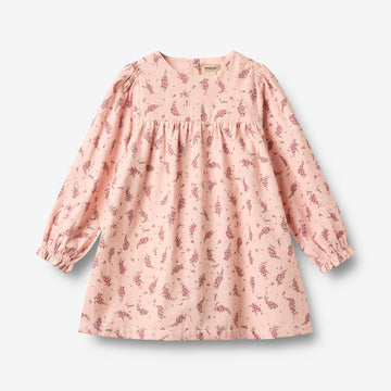 Wheat Main Dress L/S Elvira Dress 9762 dim rose flowers