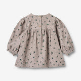 Wheat Main Dress L/S Elvira Dress 9553 dusty purple flower hearts