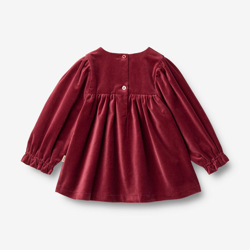 Wheat Main Dress L/S Elvira Dress 9590 ruby red