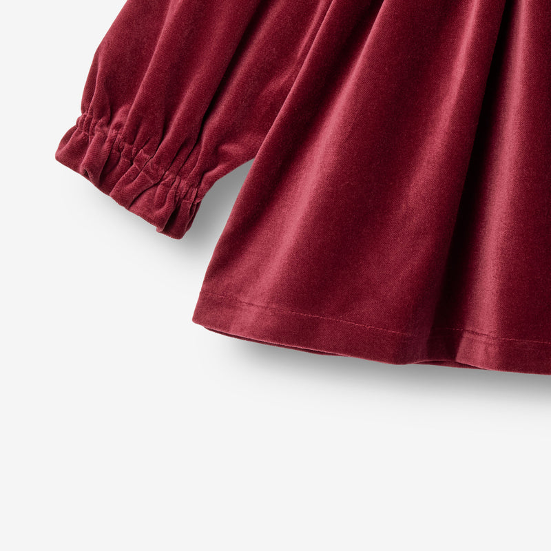 Wheat Main Dress L/S Elvira Dress 9590 ruby red