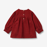 Wheat Main Dress L/S Elvira Dresses 2080 cherry red